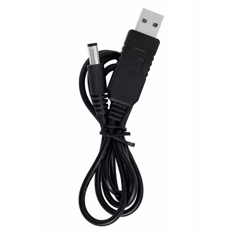 کابل USB به DC افزاینده ولتاژ با خروجی 12 ولت طول 1 متر